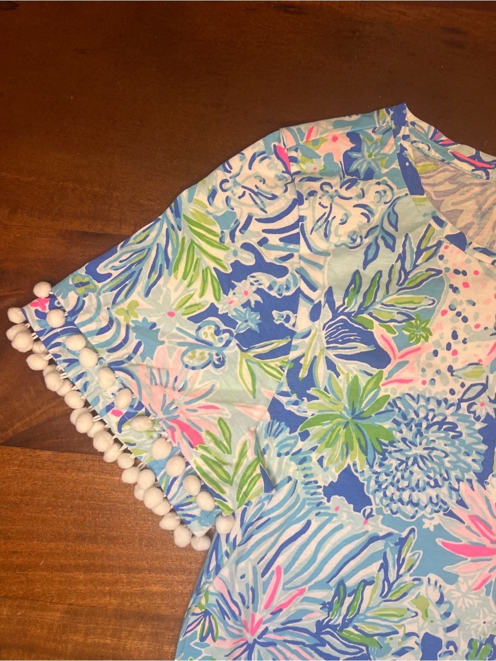 NWOT Lilly  Pulitzer Women’s Dress 100% Cotton Short Sleeves Size L - Picture 5 of 9